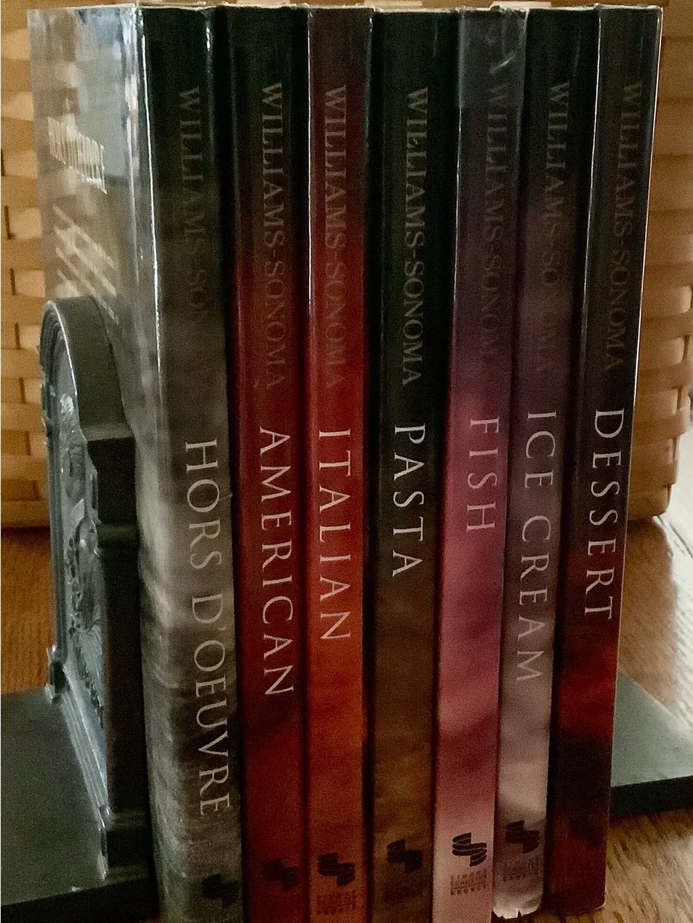 Set of 7 Williams-Sonoma Cookbooks